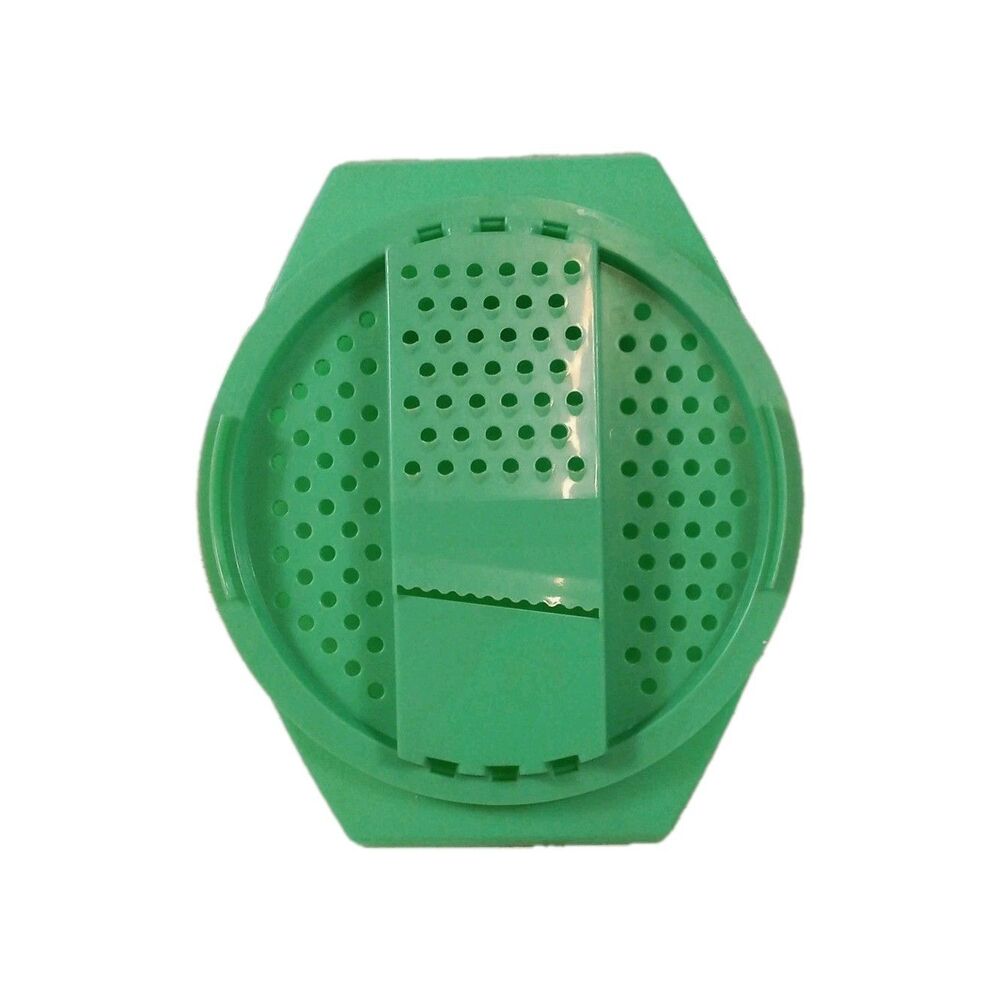 Vintage Tupperware Jadite Green  Madoline Grater Shredder Bowl